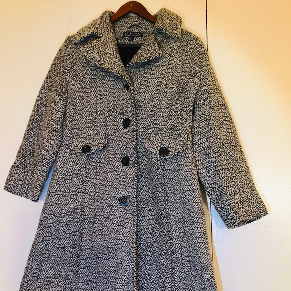 Giacca-Belarus. Black and white colors. Size L